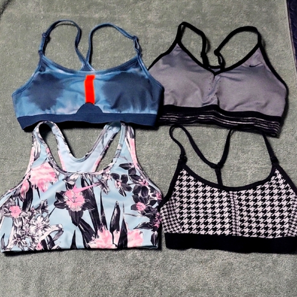 Stylish Women's Intimates Set - Blue, Gray, Floral, Houndstooth
